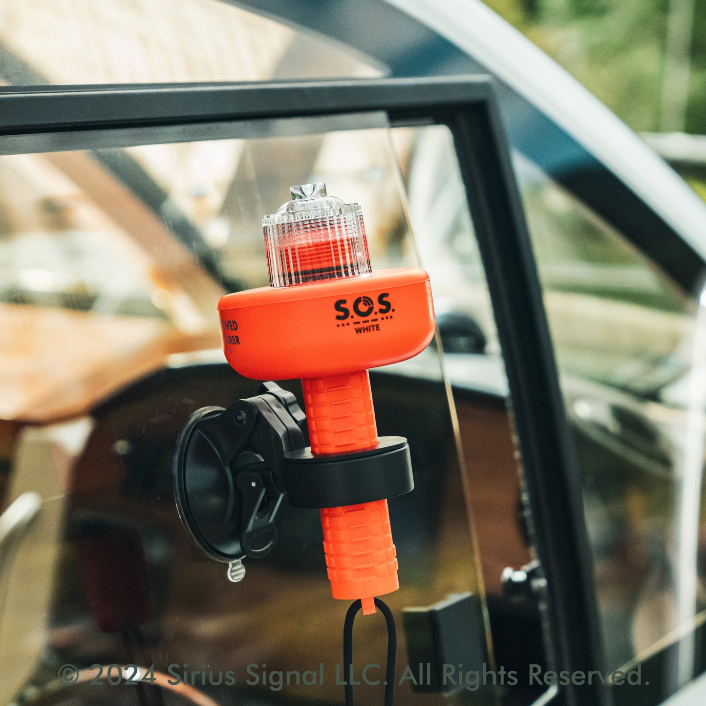 C-1003 SOS Distress Light, Flag & Whistle