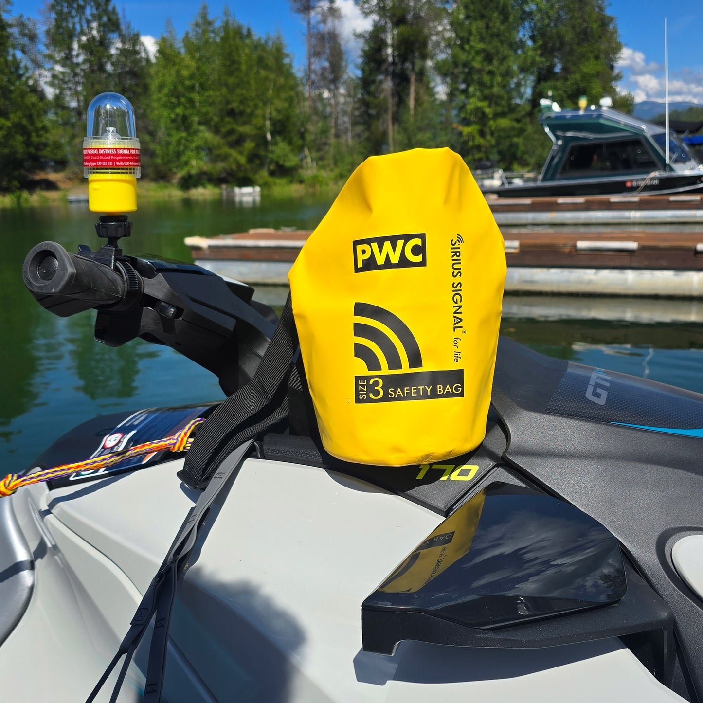 PWC SB-3L Safety and Emergency SOS Dry Bag Kit