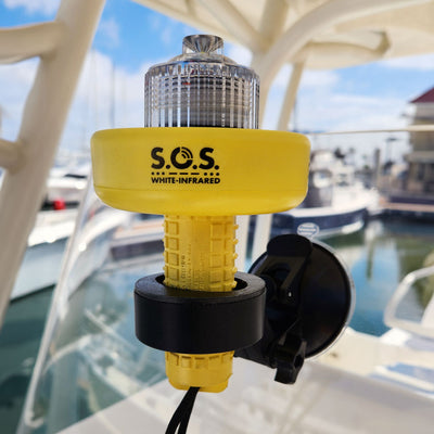 C-1004 SOS Distress Light, Storage Mount, Display Mount & Flag image 0