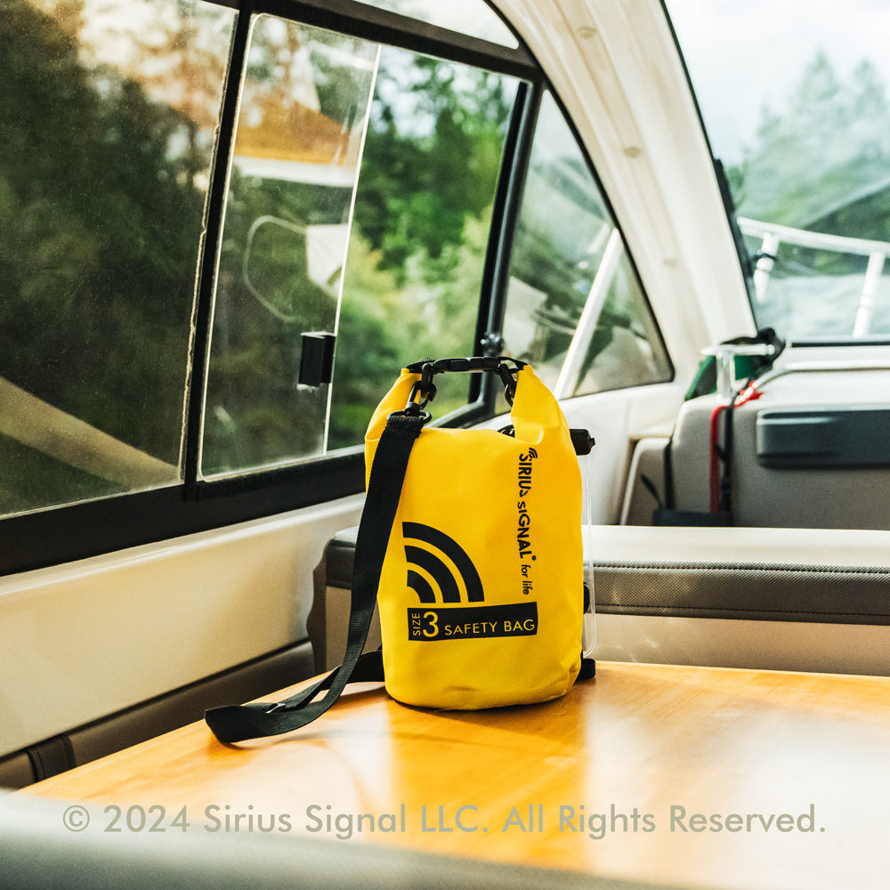 SB-3L Safety and Emergency SOS Dry Bag Kit