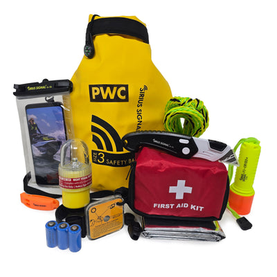 PWC SB-3L Safety and Emergency SOS Dry Bag Kit