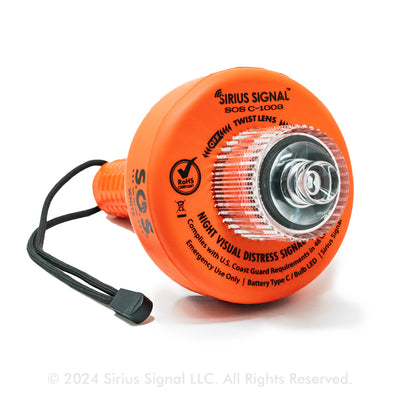 C-1003 SOS Distress Light, Flag & Whistle image 0