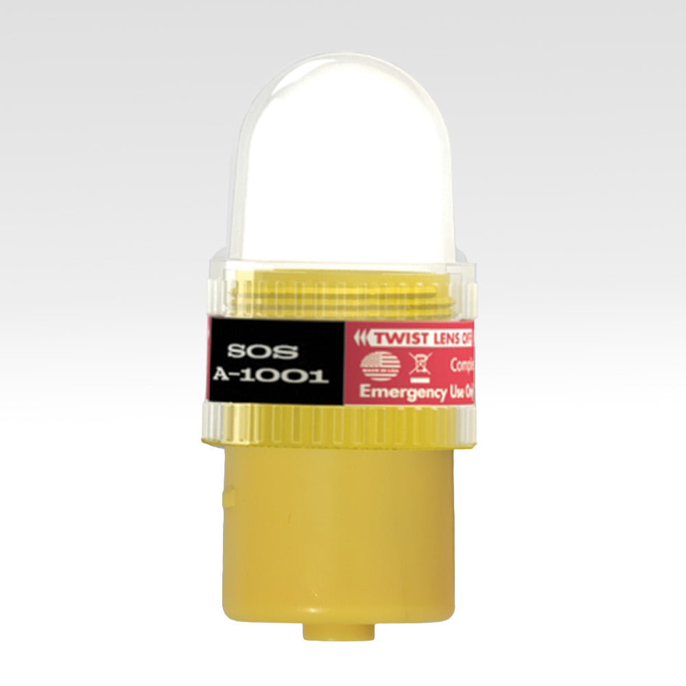 A-1001 SOS Distress Light, Display Mount, Flag & Whistle
