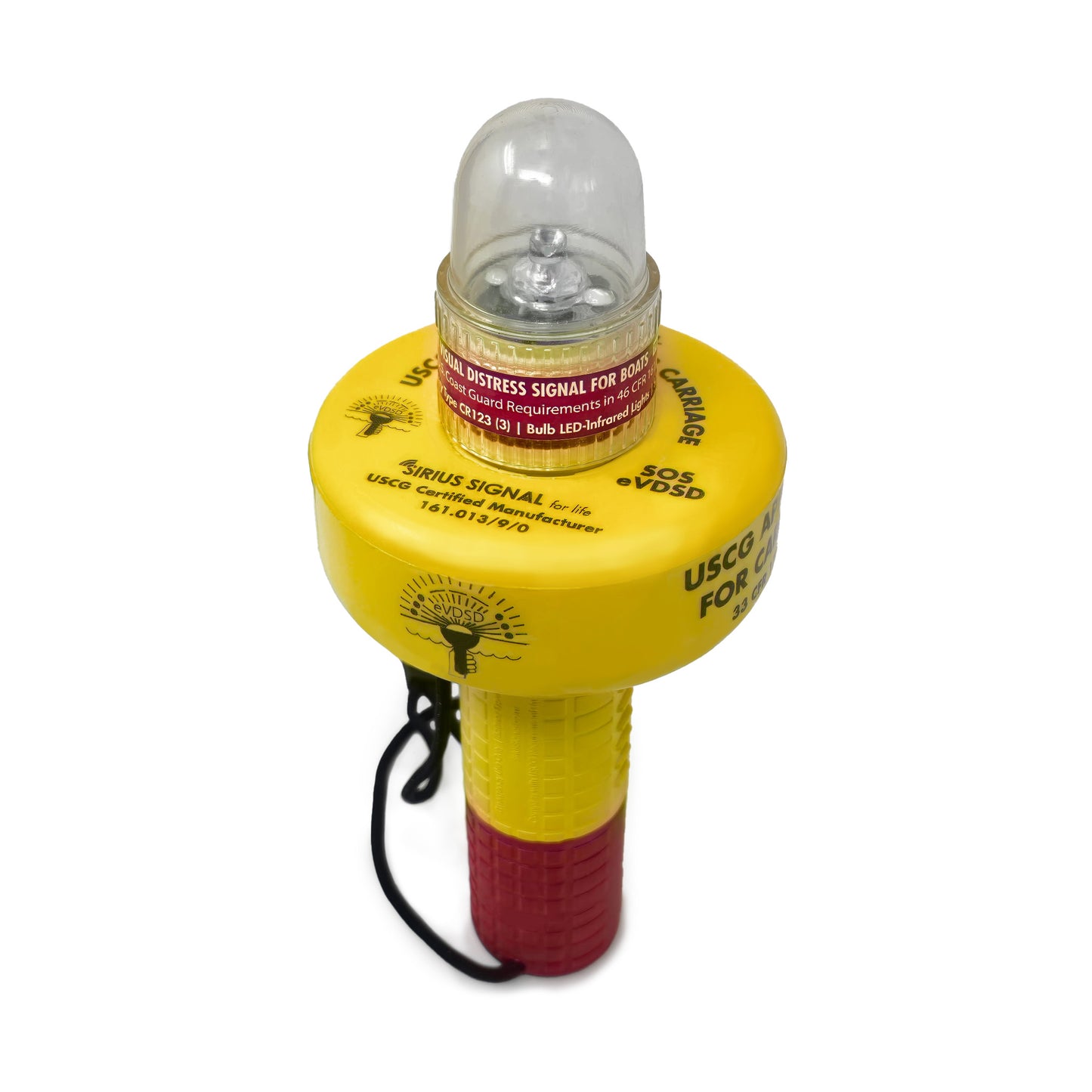 A-1001 SOS Distress Light, Display Mount, Flag & Whistle